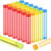 Flutesan 45 Pcs Halloween Shot Tubes for Liquor Plastic Test Tube with Cap view 1