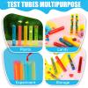 Flutesan 45 Pcs Halloween Shot Tubes for Liquor Plastic Test Tube with Cap view 4