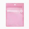 20PCS Cute Pink Jewelry Bags Bow Tie Candy Cookies Packing Bags Ornament Beads Storage Pouches Gifts Wrap Cellophane Bags Snack Bag Mylar For Display Storage Small Business Supplies (Pink-12*15cm) view 1