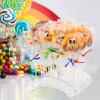 100PCS Cellophane Treat Bags 3x5 Inches Clear Plastic Gift Bags with Twist Ties Cello Party Favor Bags for Wrapping Halloween Christmas Gifts, Candies, Dessert, Bakery, Cookies, Chocolate, Popcorn view 3
