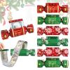 8 Pcs Christmas Surprise Money Pull Pouch Christmas Money Box for Cash Gift Pull Xmas Cash Holder for Cash for Kid Adult with 80 Pcs Transparent Bags Creative Way to Give Dollar Gift (Snowflake) view 1