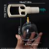 1set Cup Cupping Therapy Set It Includes 4 Large Tanks and 1 Large Manual Pump.Vacuum Pump Body Massage Device for Home Use Cups for Muscle Relief and Relaxation Easy to Operate Lightweight Design view 3