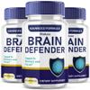 (3 Pack) Brain Defender Supplement, Brain Defend Pills for Focus and Memory Support, BrainDefender Advanced Nootropic Capsules Daily Clarity Cognitive Health Function, Brain Defense Vitamins (180 Ct) view 1
