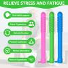 3PCS Fruit Flavored Chewable Essential Oil Breath Stick Pure-Locked Flavor Breather Chew Stick, Chewable Oral Fixation Tool with 6 Refill Cores for Travel/Office/Car-Lemon view 4