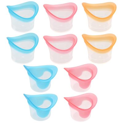 Mzario Eye Wash Cup 10 PCS Portable Eye Cups for Eyes Wash Easy to Rinse with Scale Can Quickly Relieve Eyes Fatigue Clean Dust and Makeup Irritants
