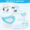 Mzario Eye Wash Cup 10 PCS Portable Eye Cups for Eyes Wash Easy to Rinse with Scale Can Quickly Relieve Eyes Fatigue Clean Dust and Makeup Irritants view 3