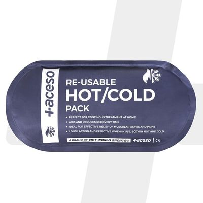 ACESO Reusable Hot & Cold Gel Pack for Injury Relief | Ice & Heat Therapy with Soft Sleeve Pain Relief for Muscle Strain Joint Aches & Sports Recovery Pack of 1 or 30 (Pack of 30)