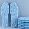 Shock-Absorbing Insoles Women Men Breathable Sports Sweat-Absorbing Deodorant High-Elasticity Insole(41-42) view 2