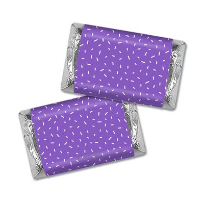 34 Pcs Purple Candy Wrapped Miniatures Chocolate
