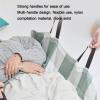 IVEIQI Bed Pads Washable Waterproof Incontinence Underpad Waterproof Pads for Bed Washable Protector for Unisex Nursing Water Proof Bed Pad(75 * 115cm,Light Blue-Checked) view 3