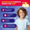 (2 Bottles) Magnesium Glycinate Liquid for Kids with L-Theanine, Omega-3, Vitamin D3, K2, Zinc, Kids Magnesium Liquid Drops for Sleep & Calm, Brain, Bone, Sugar Free, Raspberry Flavor view 3