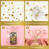Cherodada 100 Pcs Star Printed Gift Cellophane Treat Bags, Celebrations Baby Showers Weddings Birthday Party Gift Wrapping(3x12 Inch) view 3