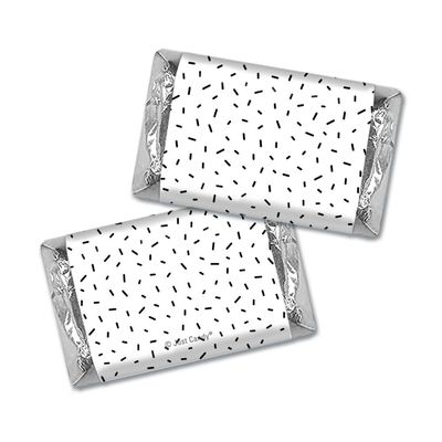 34 Pcs White Candy Wrapped Miniatures Chocolate