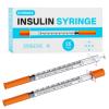 Insulin Syringe, 1ML 30G 5/16 Inch (8mm) 1cc Insulin Syringes with Needle, Pack of 25 view 1