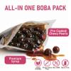 O's Bubble Boba Tea Kit - Bubble Tea Kit - All in One Boba Kit - Boba Kit for Kids - 6 Servings Includes Cups, Straws, Stirrer (Party Kit Variety Pack Upgrade) (No Microwave Version 3.0) view 2