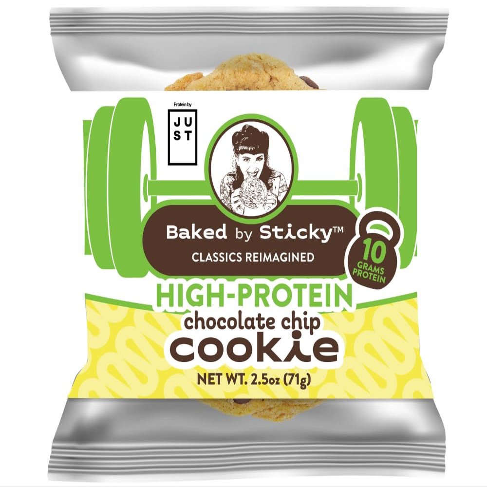 Baked by Sticky Protein Chocolate Chip Cookie (Dozen)
