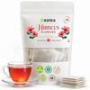 Blentolia Hibiscus Flowers Tea 100% Natural Herbal Tea Bags Caffeine-Free, Tart & Refreshing Supports Heart Health & Hydration 30 Tea Bags in Resealable Pouch view 1