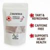 Blentolia Hibiscus Flowers Tea 100% Natural Herbal Tea Bags Caffeine-Free, Tart & Refreshing Supports Heart Health & Hydration 30 Tea Bags in Resealable Pouch view 2