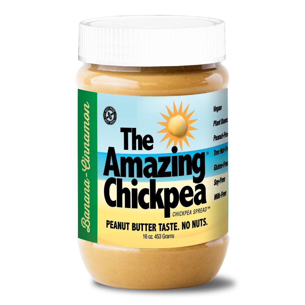 Banana Cinnamon Chickpea Butter Spread (16 Oz)