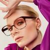 ICARA 2 Pack Progressive Multifocus Reading Glasses for Women,Cat Eye Blue Light Blocking Computer Readers with Spring Hinge (C6+C2, 2.0, x) view 2