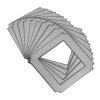 10 Pcs Microfiber Mop Cloth Replacement Parts Compatible For EcovacsCompatible For Robotics Compatible For Winbot W836 W850 W860 W880 W920 Window Cleaning Robot view 1