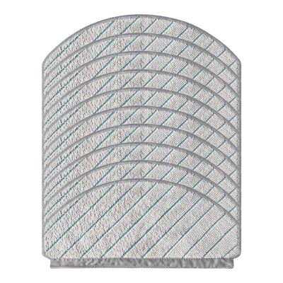 10pcs Mop Cloth Pads Compatible For EcovacsCompatible For Deebot N20/N20 Plus/N20 Pro Plus Robot Vacuum Cleaner Washable And Reusable Soft Mop Pads