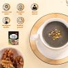 Black Sesame Walnut Mulberry Powder Soup, Chinese Yam Instant Porridge,Black Sesame and Walnut Mixed Powder Congee, Portable Drink for Breakfast Dinner 500g/1.10lbs view 3