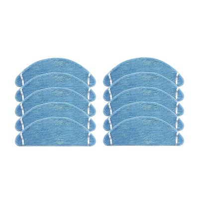 10pcs Replaceable Mop Cloth Pads Compatible For Yeedi K650 Robot Vacuum Cleaner Accessories Sweeping Sweeper Cleaning Pads