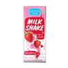 Mother Dairy Strawberry Milkshake, 180ml, Pack of 12, Ready to Drink view 1