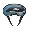 Sleep Eye Mask for Women Men,Soft Comfortable Sleep Mask Blackout Sleeping Eye Cover for Travel Yoga Nap Shift Work Orca Killer Whale view 1