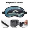 Sleep Eye Mask for Women Men,Soft Comfortable Sleep Mask Blackout Sleeping Eye Cover for Travel Yoga Nap Shift Work Orca Killer Whale view 3