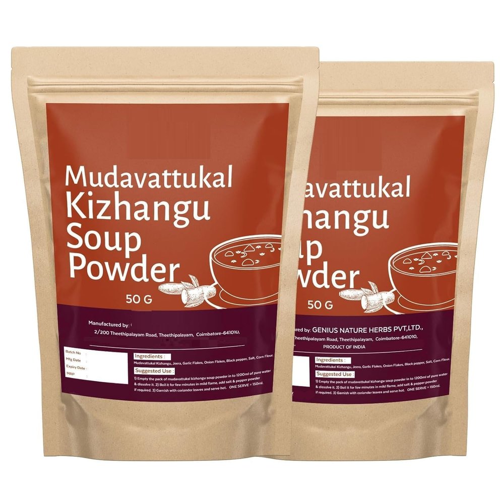 AM Mudavattukkal Kizhangu Soup Powder 50G, Supports Joint & Strengthen Bones (Pack Of 2)