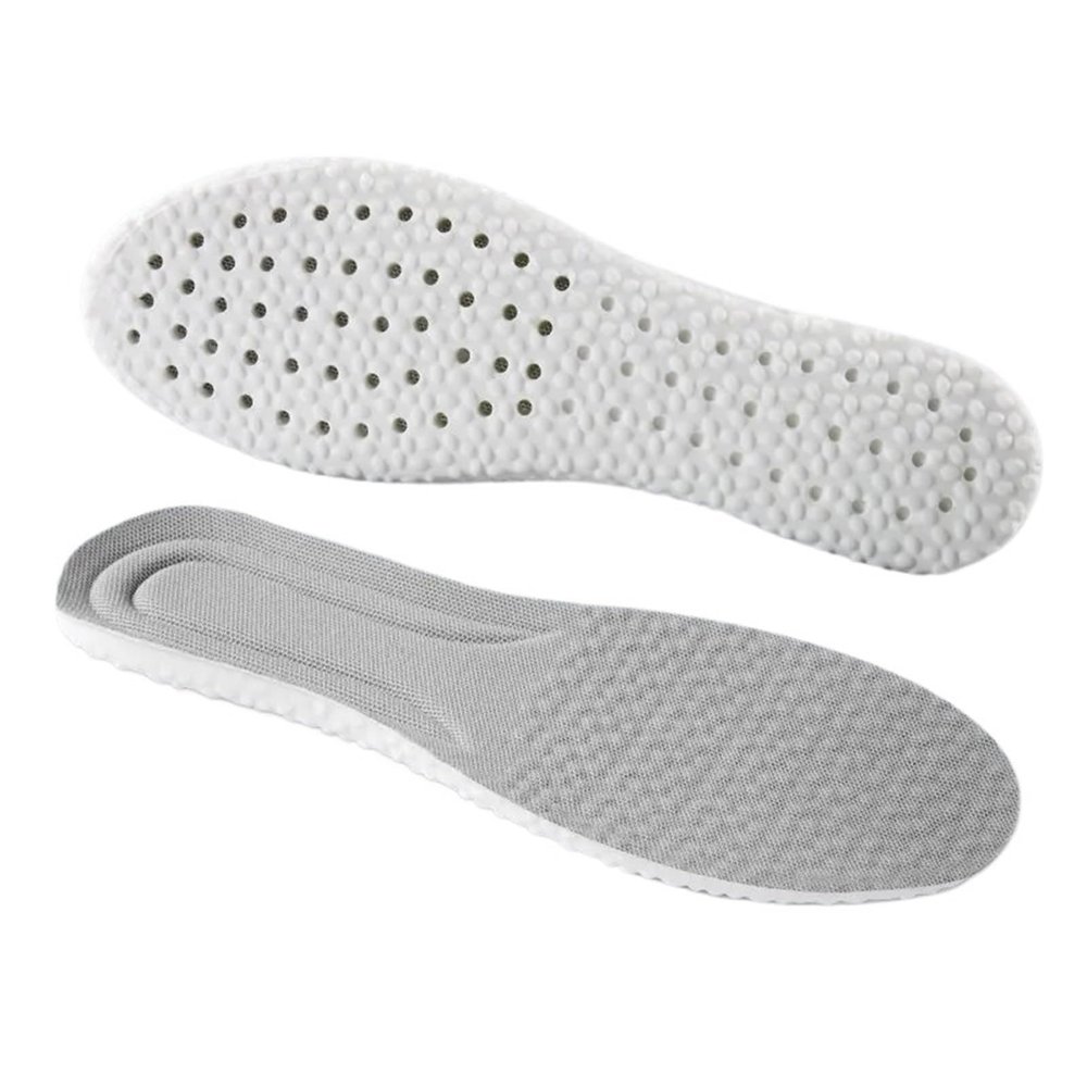 1Pair Sport Insoles for Shoes Memory Foam Sole Cushion Running Shock-Absorbant EVA Orthopedic Soft Pad(EU39-40(250mm))