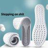 1Pair Sport Insoles for Shoes Memory Foam Sole Cushion Running Shock-Absorbant EVA Orthopedic Soft Pad(EU39-40(250mm)) view 3