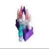 Znet3D Eye Drop Bottles Organizer & Storage 8-Slot Holder (Purple) view 3