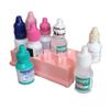 Znet3D Eye Drop Bottles Organizer & Storage 8-Slot Holder (Pink) view 3
