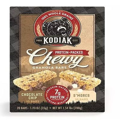 Granola Bars, (Kodiaks) Chewy Variety Pack, 20 Count