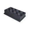 Znet3D Eye Drop Bottles Organizer & Storage 8-Slot Holder (Black) view 4