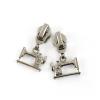 10pcs 3# 5# Zipper Sliders for Metal Nylon Resin Zips Garment Repair Zip Head DIY Jacket Sew Zippers Slider Puller Kits(Silver,ForNylon) view 1