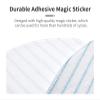 100 Pack Disposable Mop PadsCompatible For DeebotOzmoT8 T8+/ T8 AIVI T9 AIVI / N8 Pro/ N8 Pro+ Robot Vacuum Cleaner Accessories(50 pcs) view 3