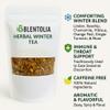 Blentolia Herbal Winter Tea Caffeine-Free Loose Herbal Blend 100% Natural Seasonal Wellness Immune & Throat Comfort Support 140g view 3