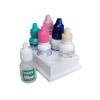 Znet3D Eye Drop Bottles Organizer & Storage 6-Slot Holder - Customize Your own Business Name - Lots of Color Options view 4