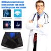 S-6XL Comfort Lower Back Brace Belt Lumbar Decompression Belt Waist Support Women Men Posture Corrector(Blue Small) view 4