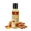 AIREVO Natural Wood Pressed Almond Oil Kolhu/Kacchi Ghani/Chekku/Marachekku Rich in Vitamin E for All Skin Types, Dry & Frizzy Hair (50ML) view 2