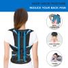 Professional Posture Corrector Back Brace for Men and Women,Adjustable Lumbar Support for Posture Improv(Black Large) view 2