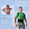 Professional Posture Corrector Back Brace for Men and Women,Adjustable Lumbar Support for Posture Improv(Black Large) view 3