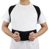 Back Brace Posture Corrector for Men and Women Adjustable Full Back Support Brace Plus Size Lower & Upper(Black XX) view 2