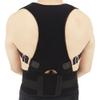 Adjustable Posture Corrector Full Back Brace Lumbar Spine Support Belt for Men Women Lower Back Pain Reli(D Medium) view 1
