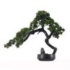 AFPSDLFJDLS Chinese Welcome Pine Bonsai Green Plant Living Room Hotel Home Entrance Decoration and Decorations view 1
