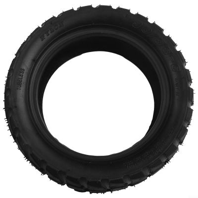 10 Inch 90/55-6 Solid Tires Electric Scooter,SUV Wheelchair Rubber Tire Replacement Parts Performance Driven Tubeless Tire